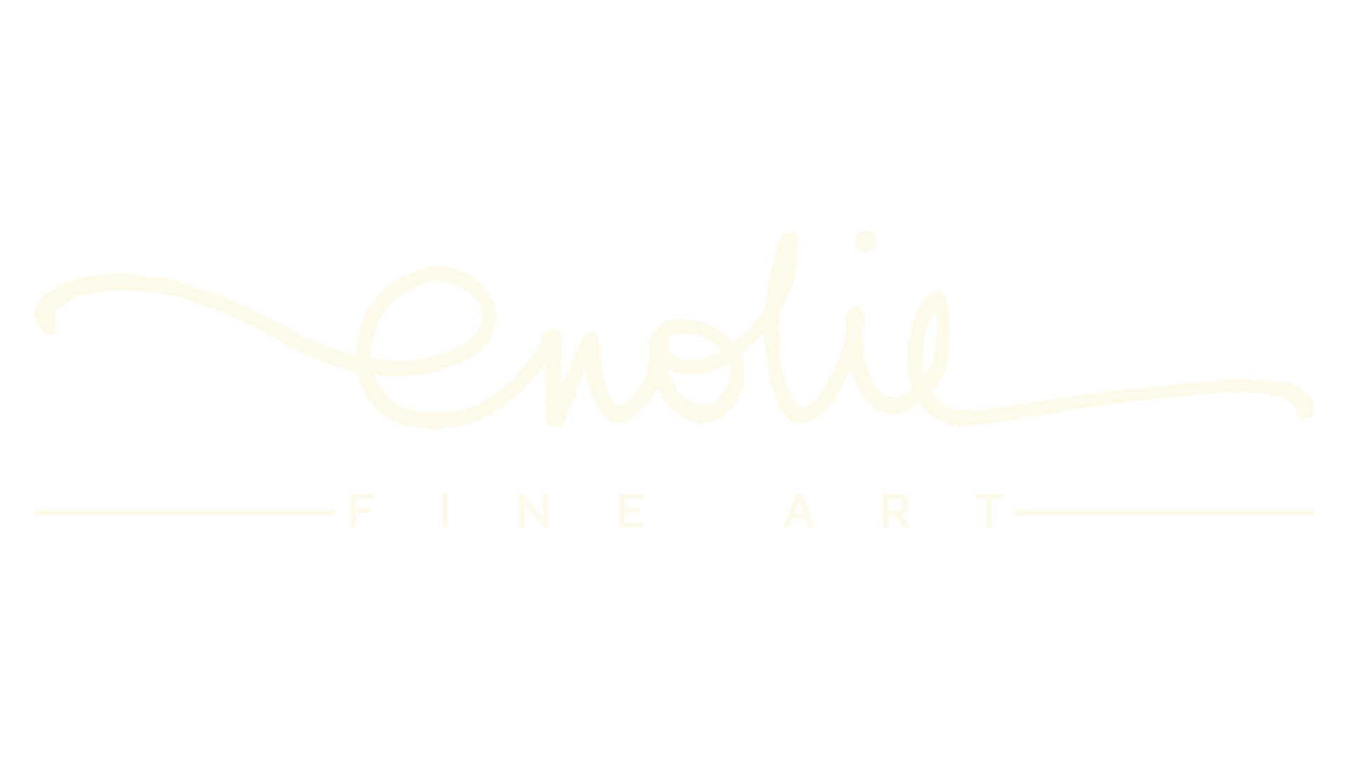 Logo for the website of Enolie, a French artist and acrylic painter based in the south of France.